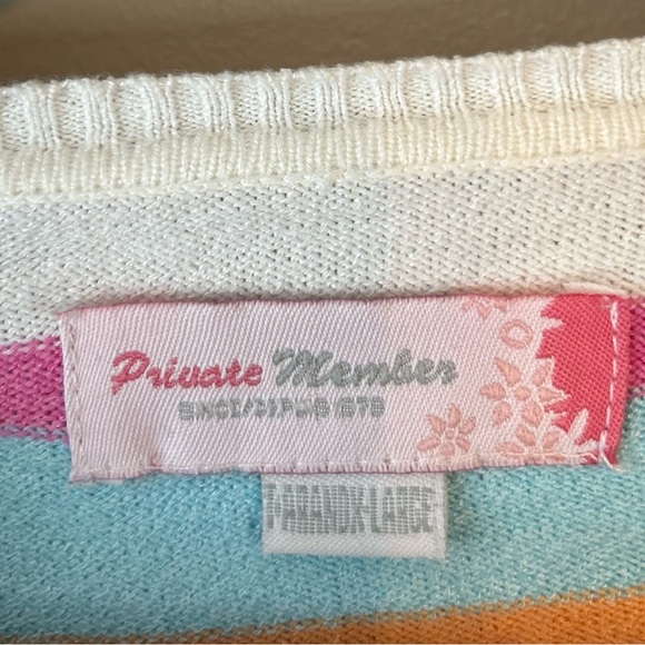 Vintage 90s private member sweater - Picture 4 of 8